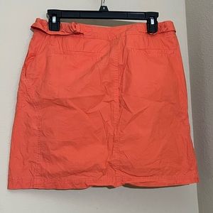 Lacoste skirt coral orange size 38